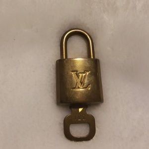 Authentic Louis Vuitton Lock and Key